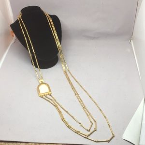 Vintage gold tone Pierre Cardin necklace.